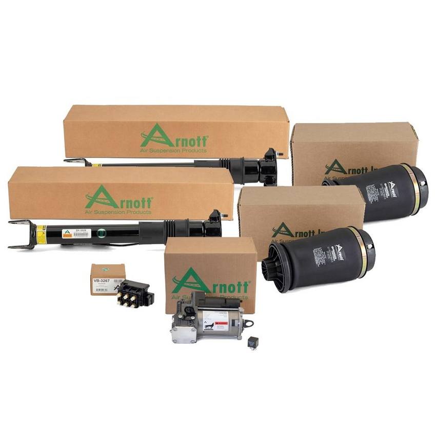 Mercedes Shock Absorber Kit - Rear (with Air Suspension Airmatic and ADS) 164320120480 - Arnott 4002588KIT